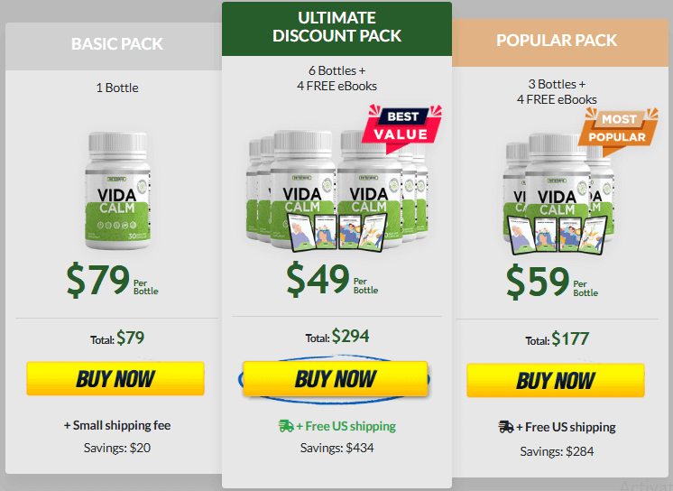 VidaCalm - Special Offer